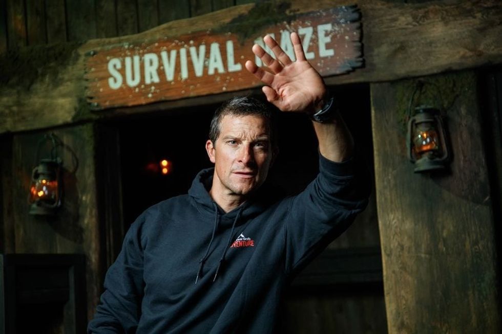 Bear Grylls Adventure Bear at survival maze
