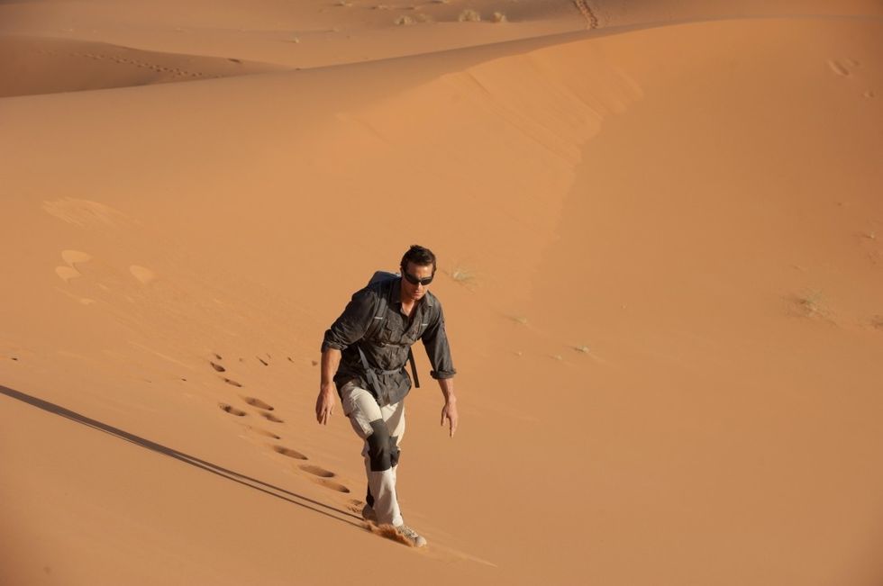 bear grylls saudi arabia