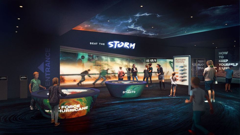 Beat the storm concept art