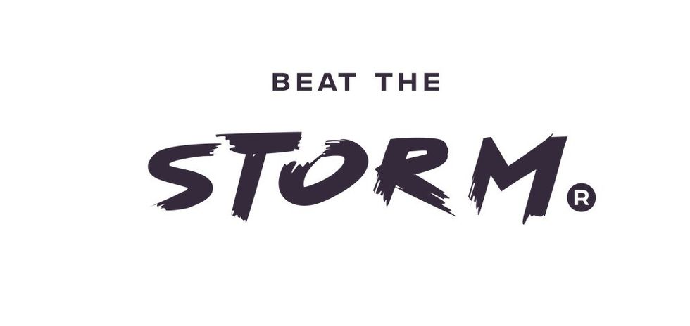 Beat the storm logo