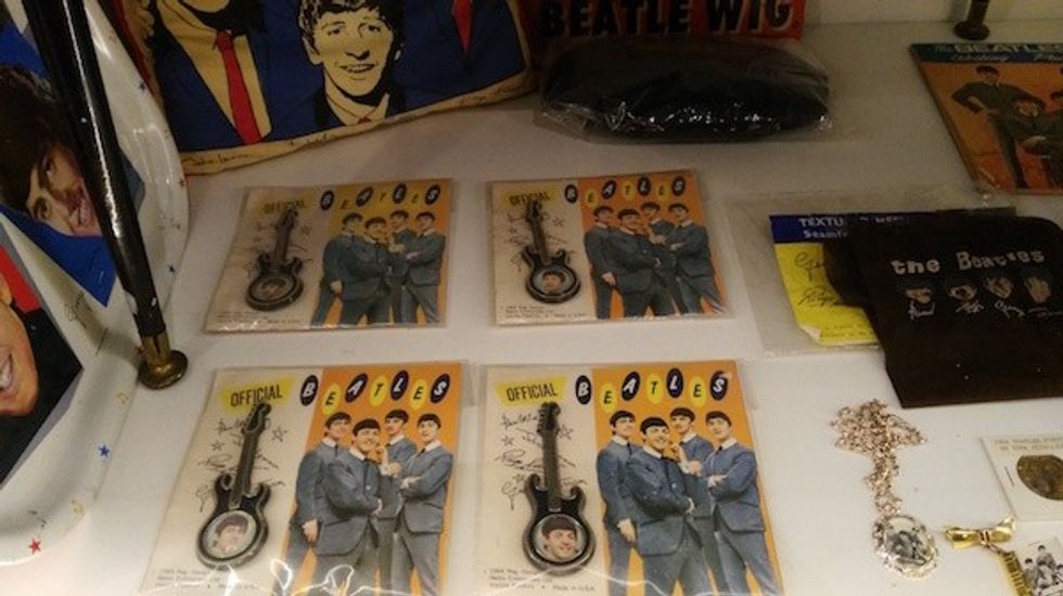 beatles memorabilia at the beatles story liverpool