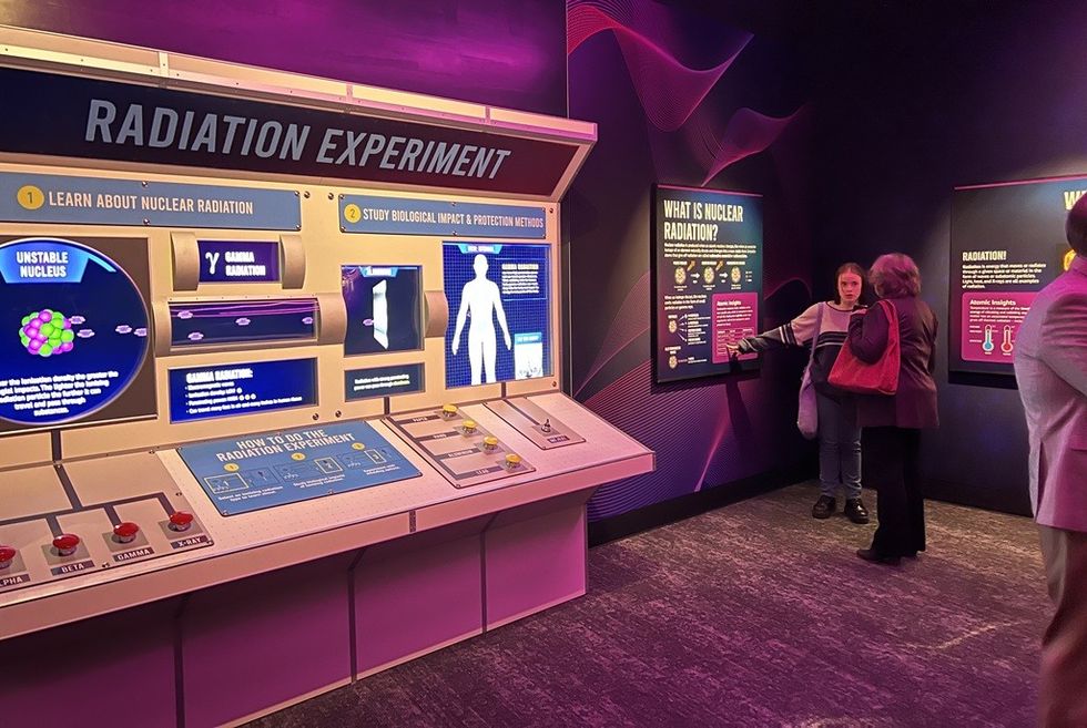 Beaudry Interactive Atomic Museum scientific content