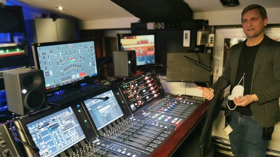 Beckhoff Automation Vienna State Opera Sound control room