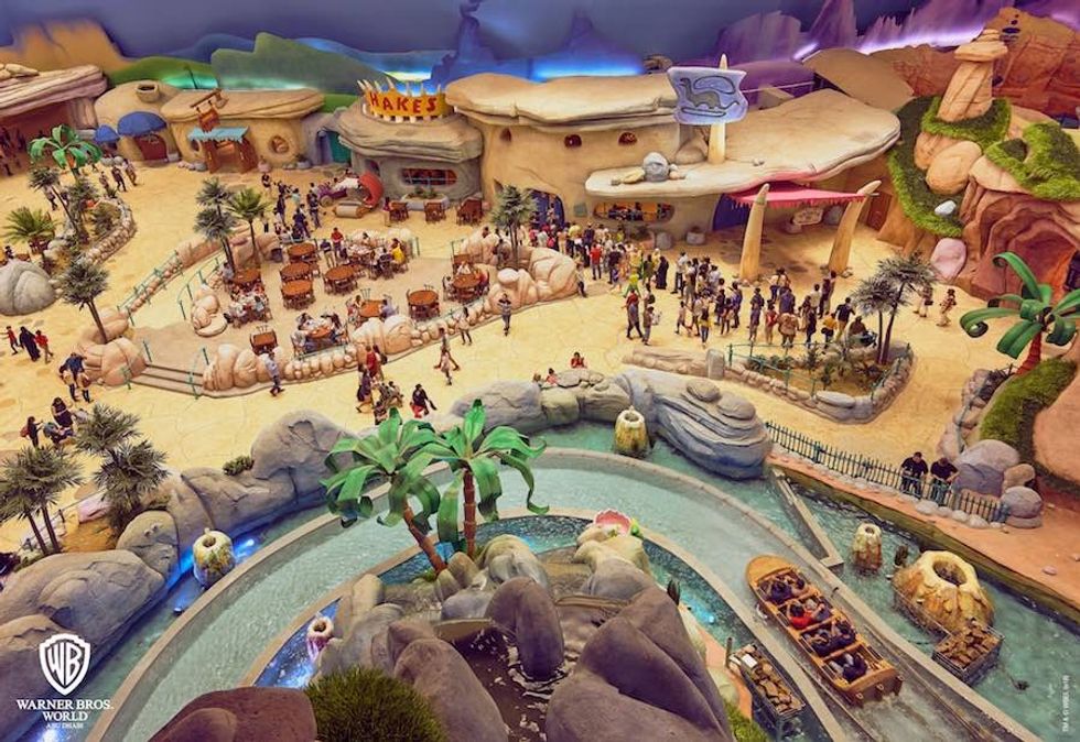 Bedrock at Warner Bros World Abu Dhabi