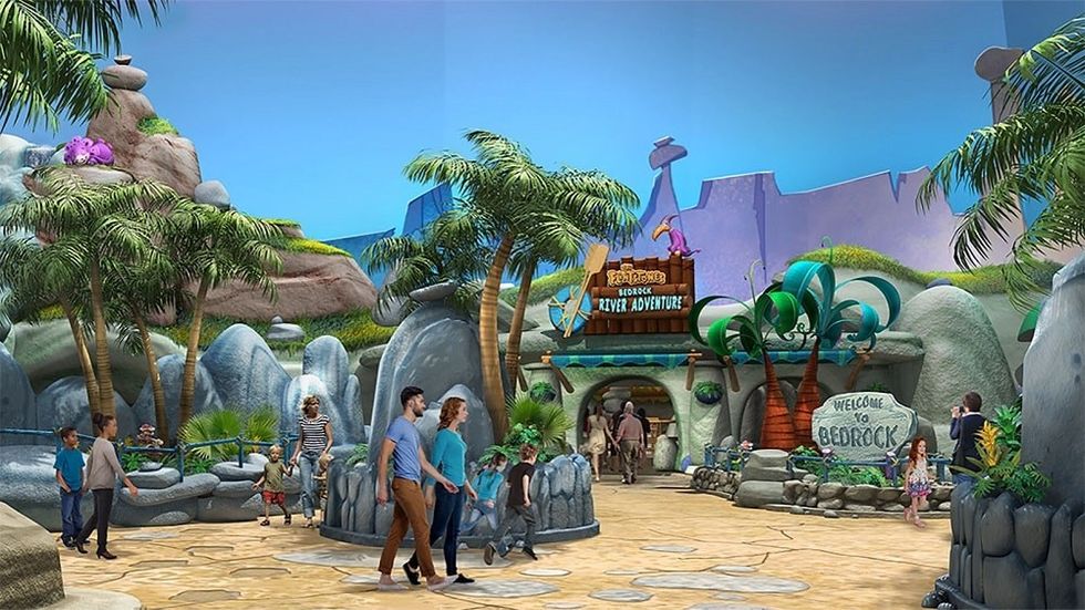 Bedrock at Warner Bros World Abu Dhabi