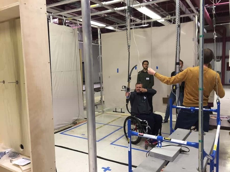 Behind the scenes USOPM Gallagher