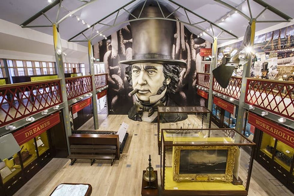 Being Brunel, museum inspired space electrosonic bloloop
