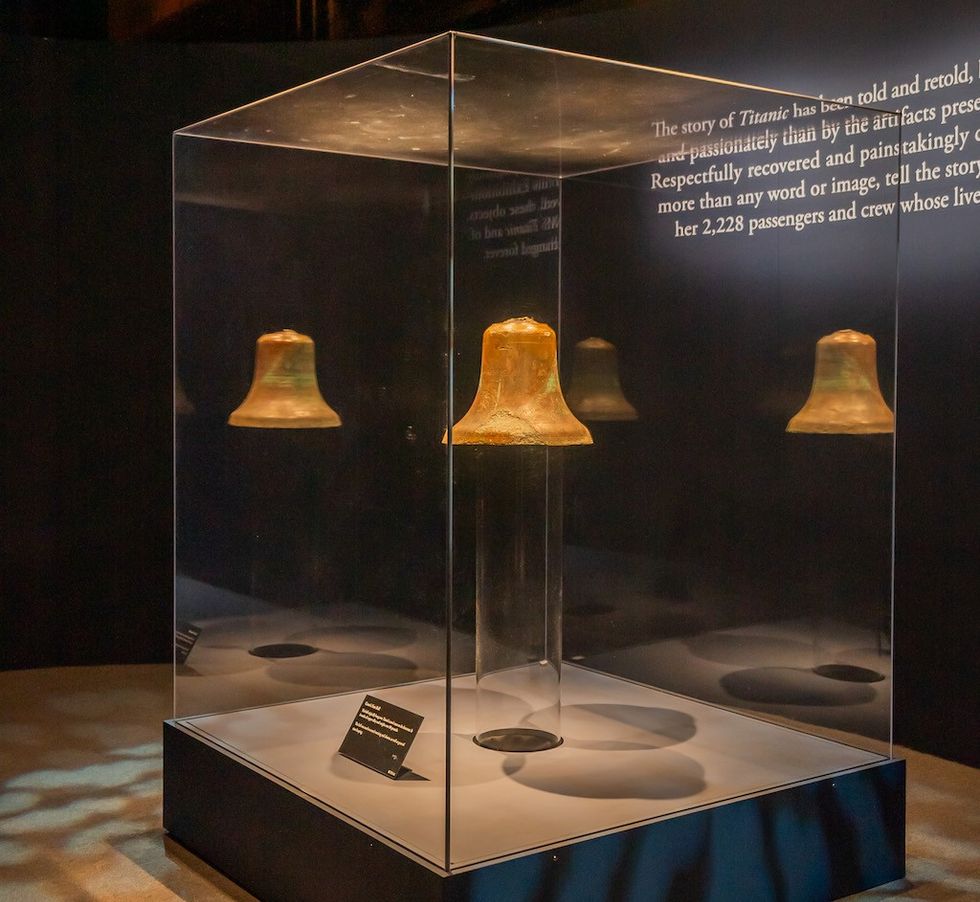 Bell from Titanic wreck