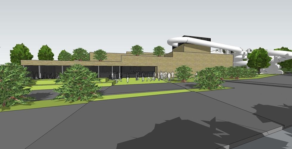 Bellewaerde Aquapark concepttekening waterpark