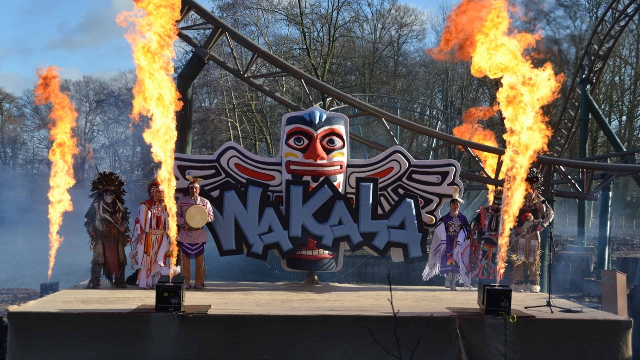Bellewaerde wakala roller coaster