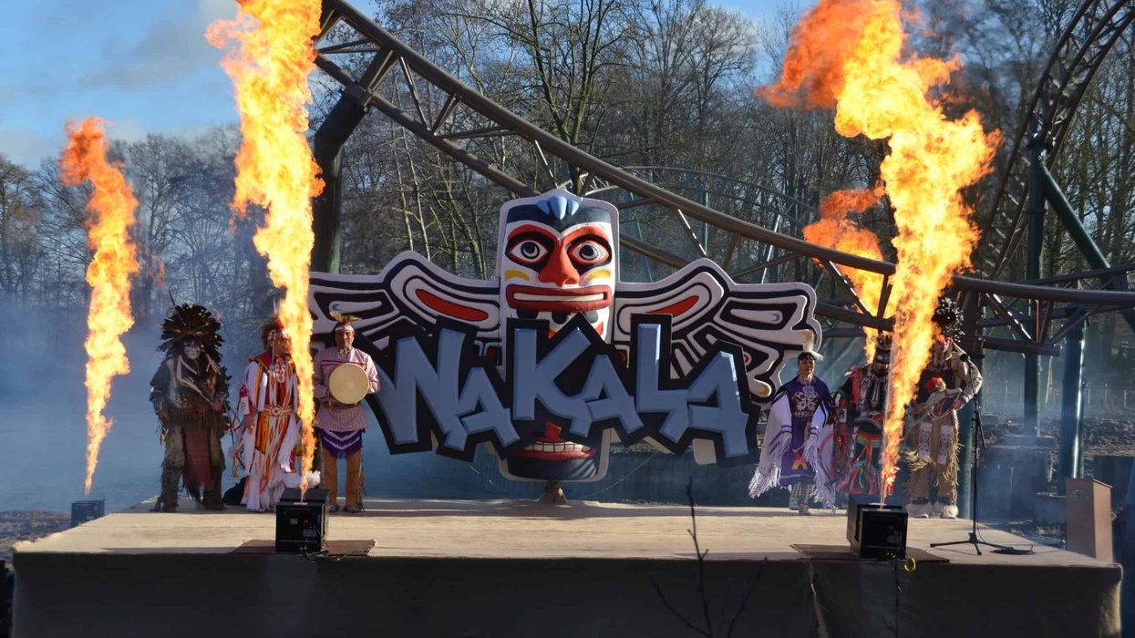 Bellewaerde wakala roller coaster