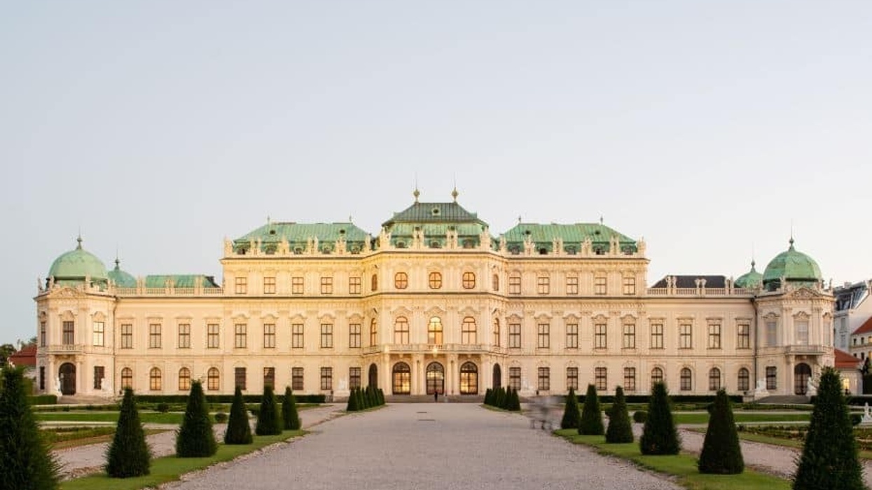 Belvedere museum exterior