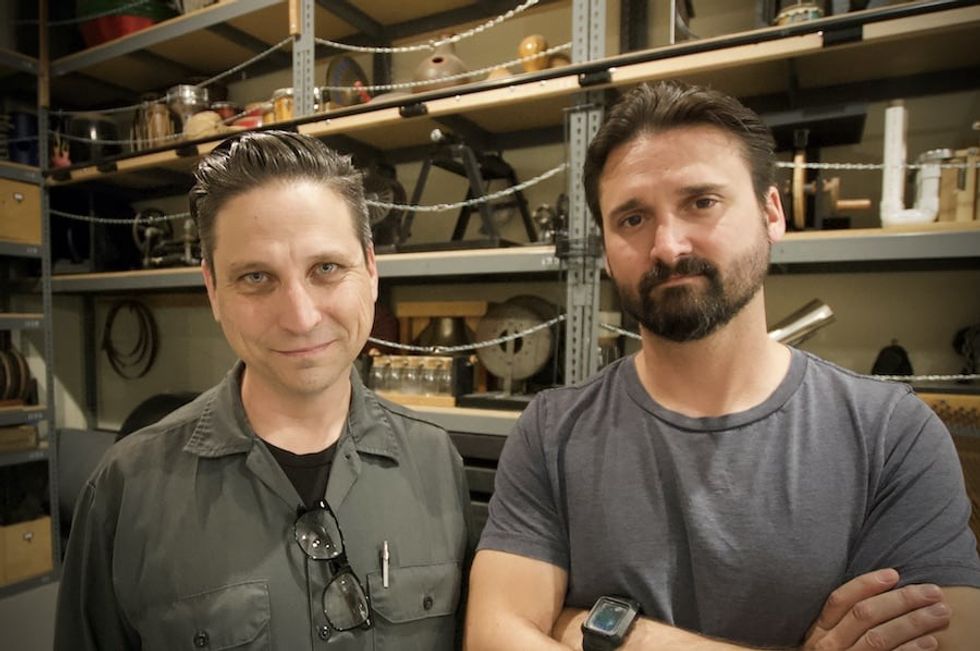 Ben and Roy Herrington Sound Sculpture