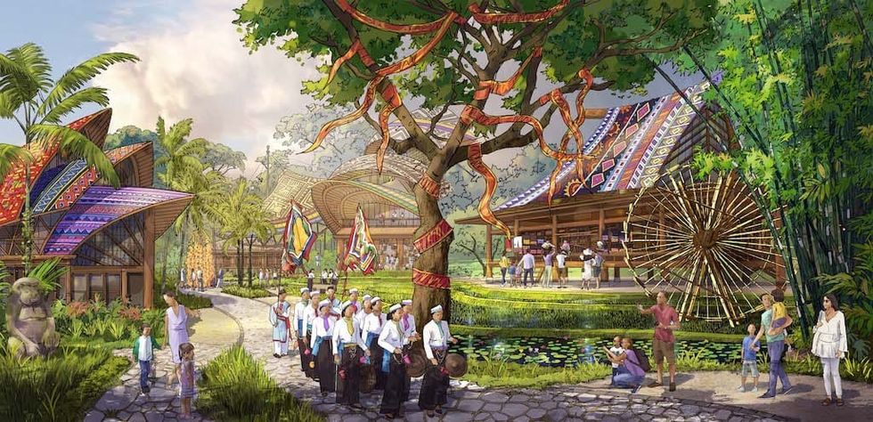 Ben En Village rendering FORREC