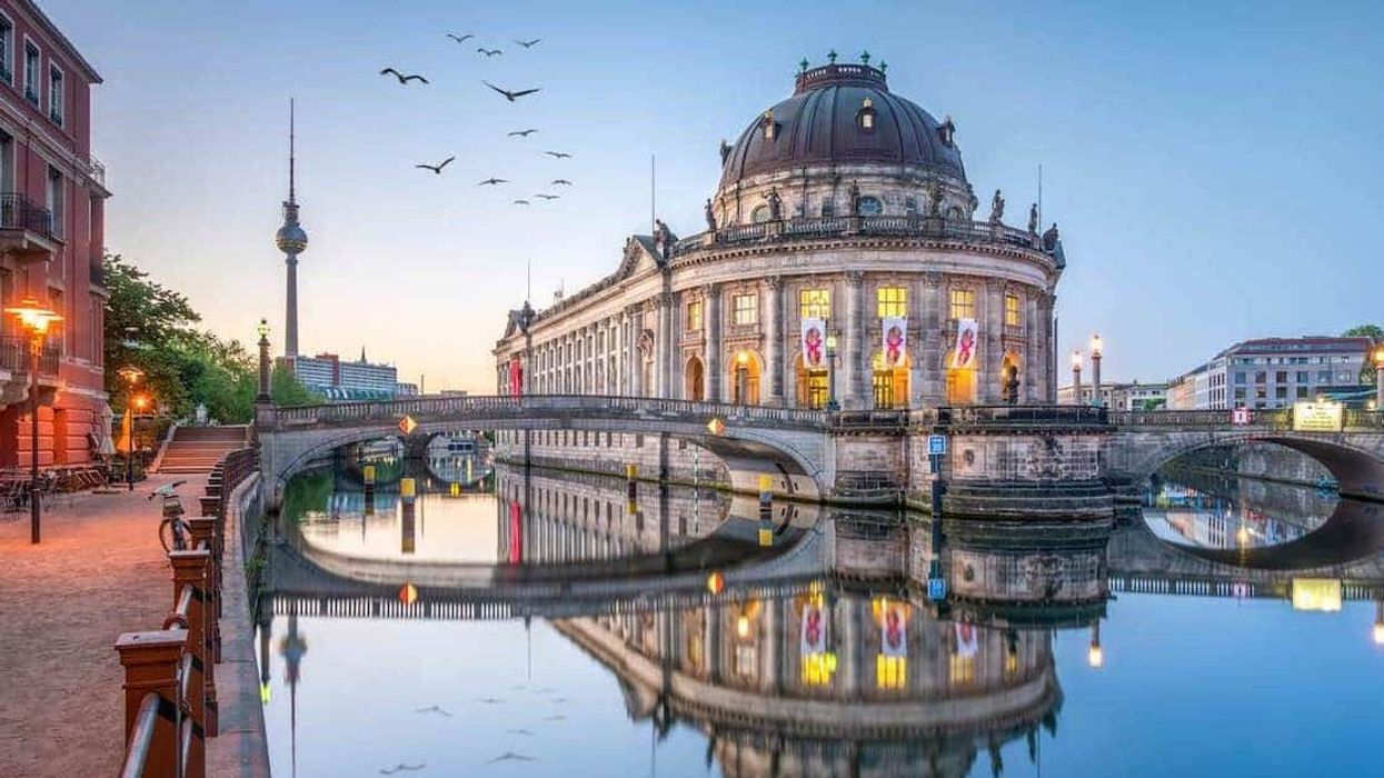 berlin museums on river