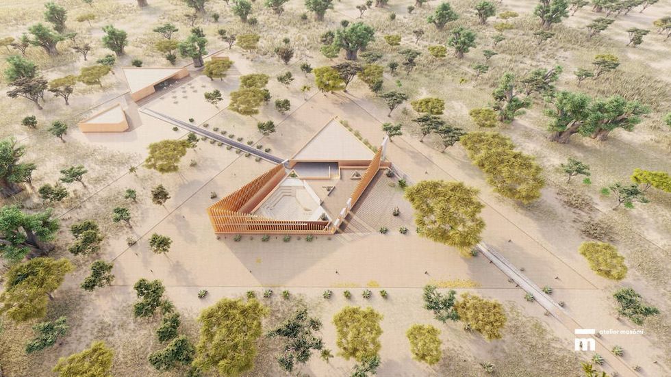 Bët-bi museum rendering Senegal