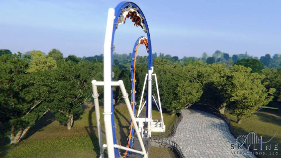 Big thrills, small footprint: Ride Entertainment and Skyline Attractions celebrate sale of first Skywarp