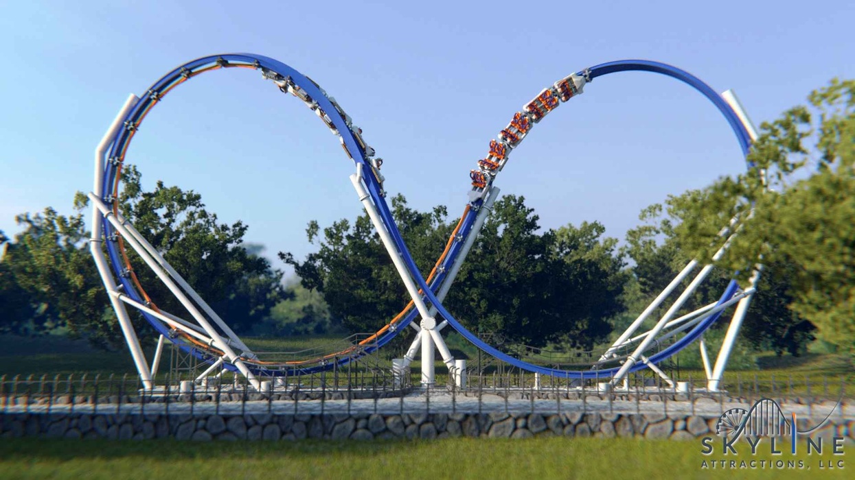 Big thrills, small footprint: Ride Entertainment and Skyline Attractions celebrate sale of first Skywarp