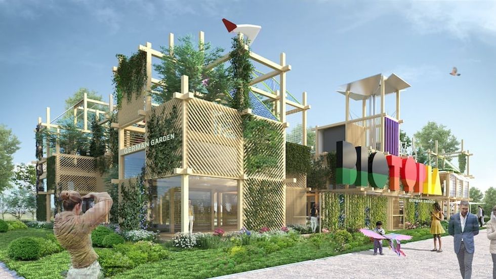 Biotopia German garden