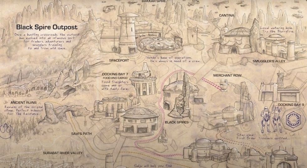 black spire outpost design