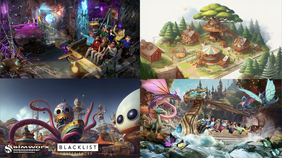 Blacklist Experiences and Simworx IP