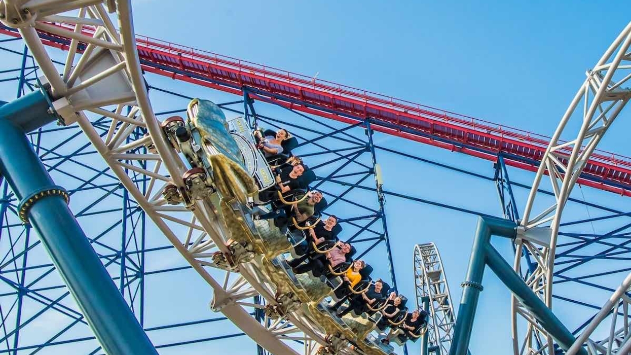 Blackpool Pleasure Beach Icon Roller Coaster Mack