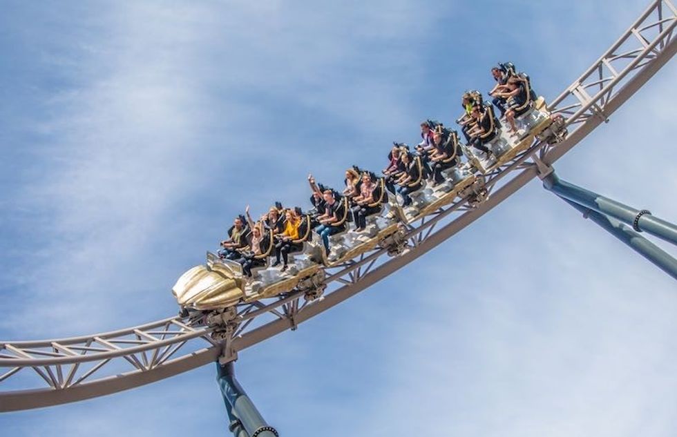 Blackpool Pleasure Beach Icon Roller Coaster Mack