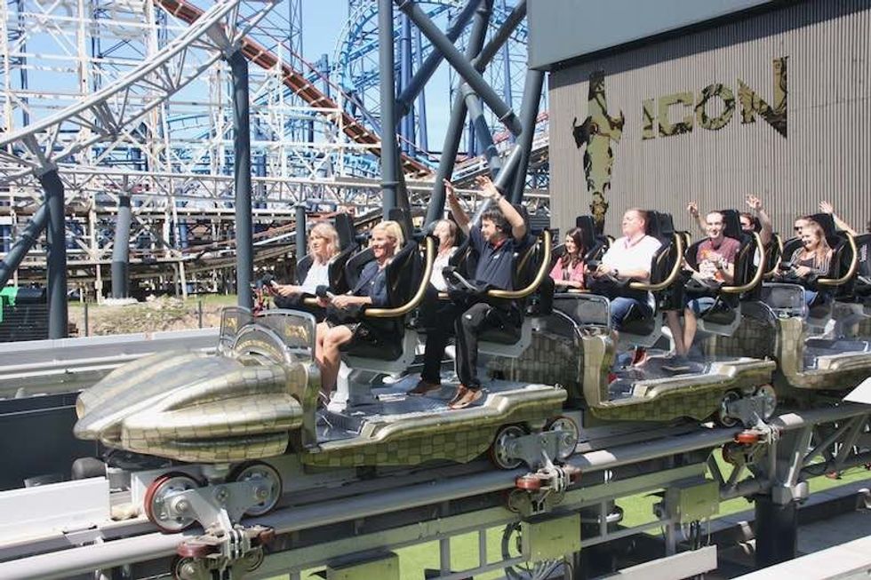Blackpool Pleasure Beach Icon Roller Coaster Mack