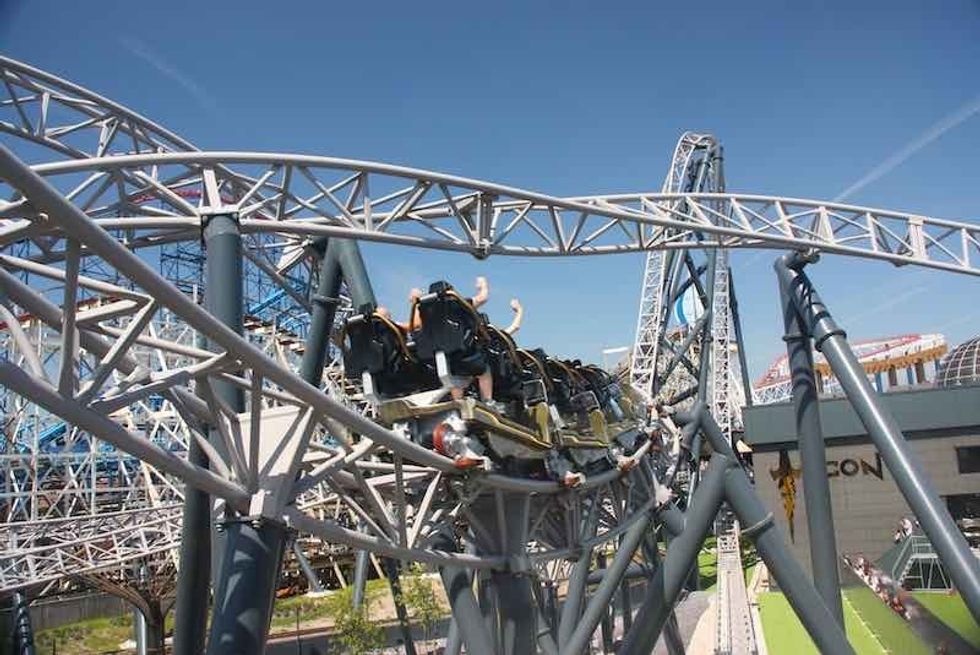 Blackpool Pleasure Beach Icon Roller Coaster Mack