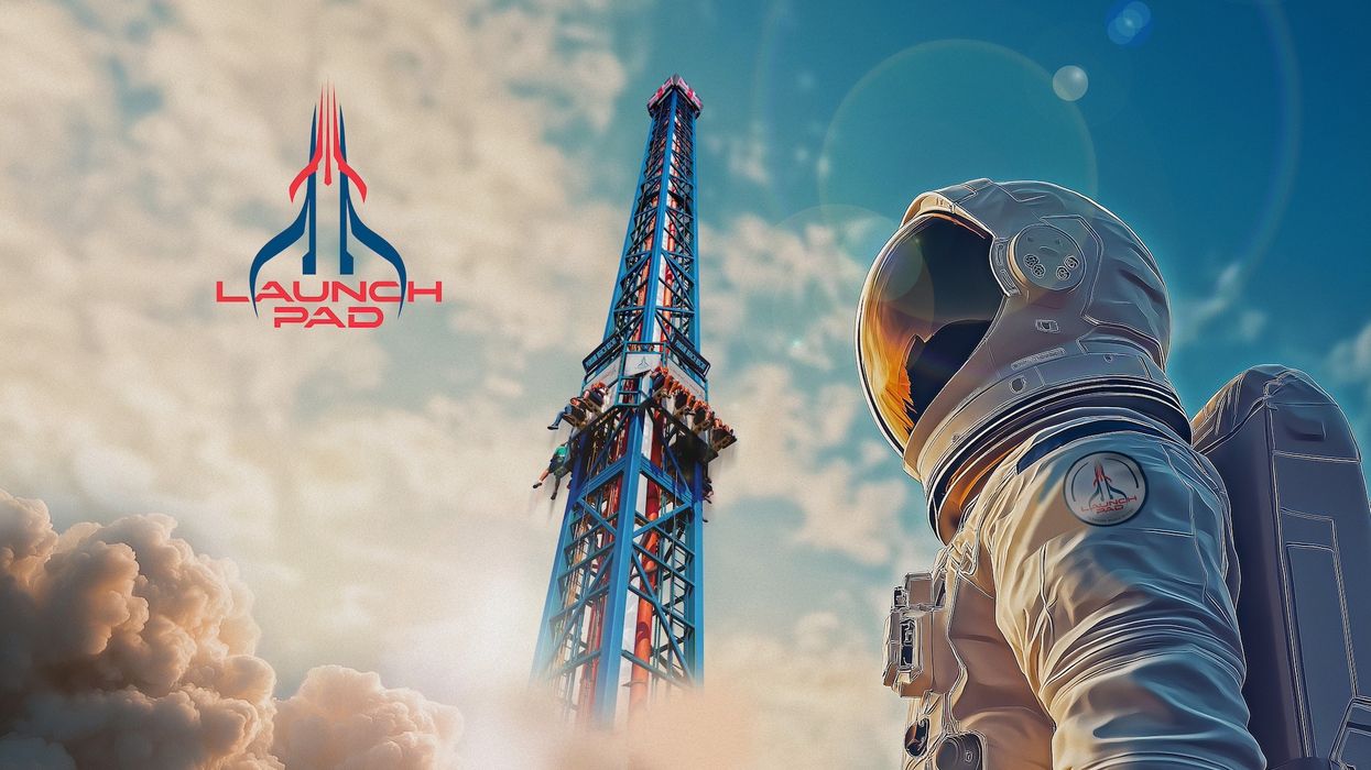 blackpool pleasure beach launch pad