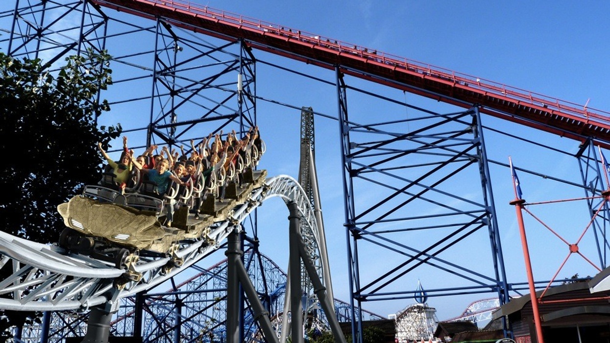 Blackpool Pleasure Beach New Launch Coaster Icon Mack Rides 2