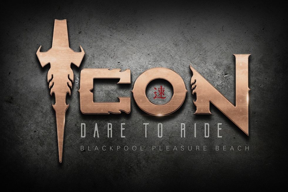 Blackpool Pleasure Beach New Launch Coaster Icon Mack Rides LOGO