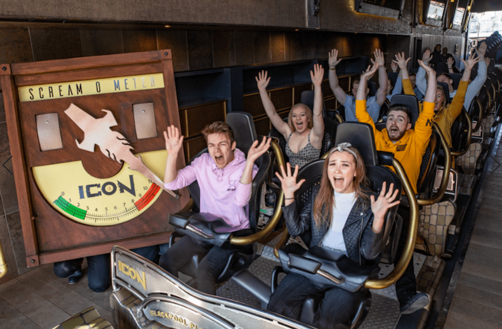 blackpool scream ride