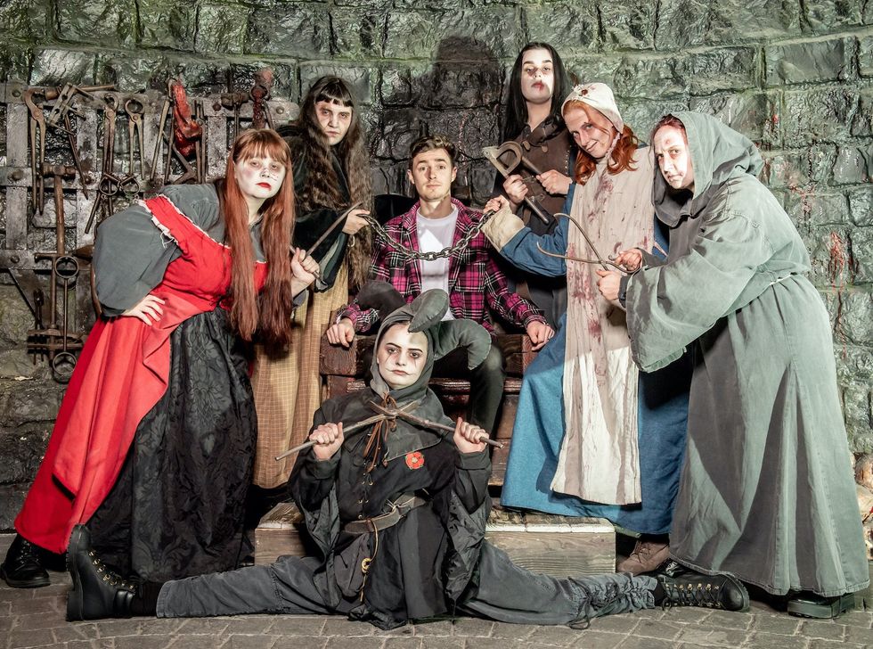 blackpool tower dungeon international women's day cast