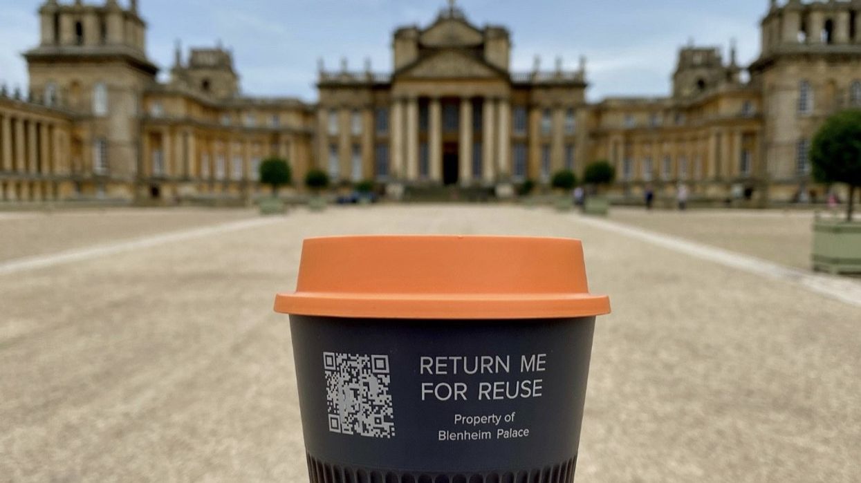 blenheim palace returnable cup