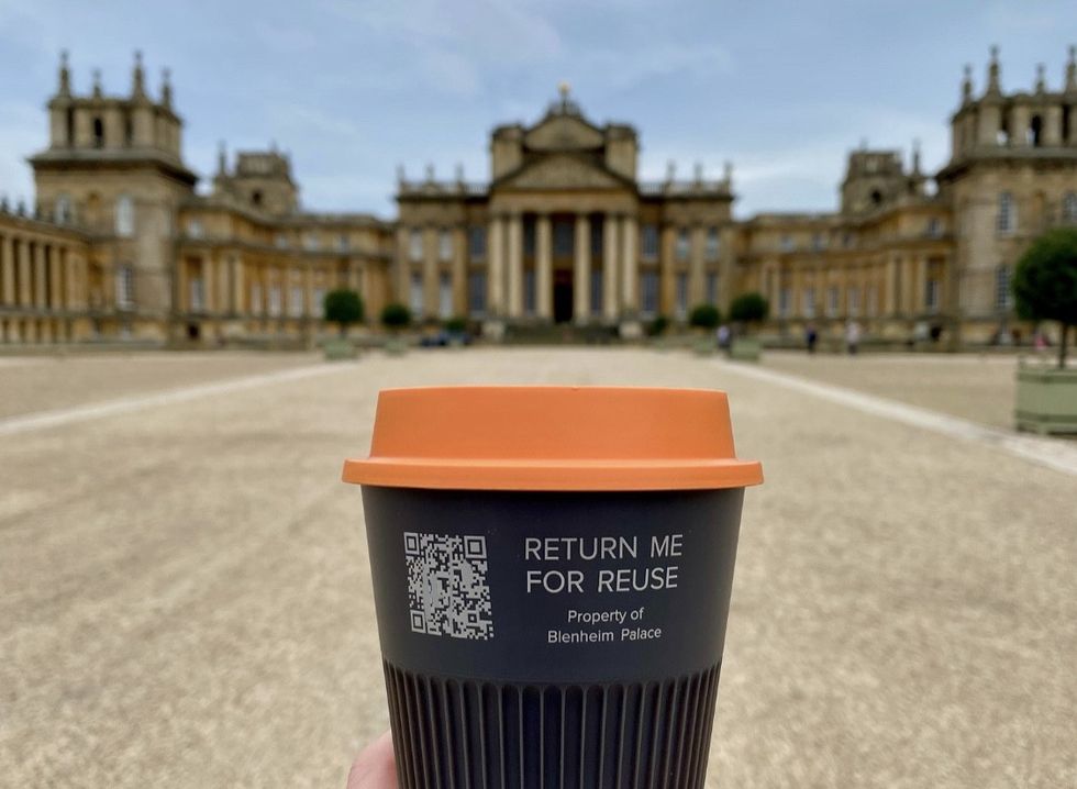 blenheim palace returnable cup