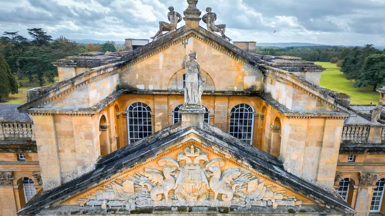 blenheim palace roof restoration
