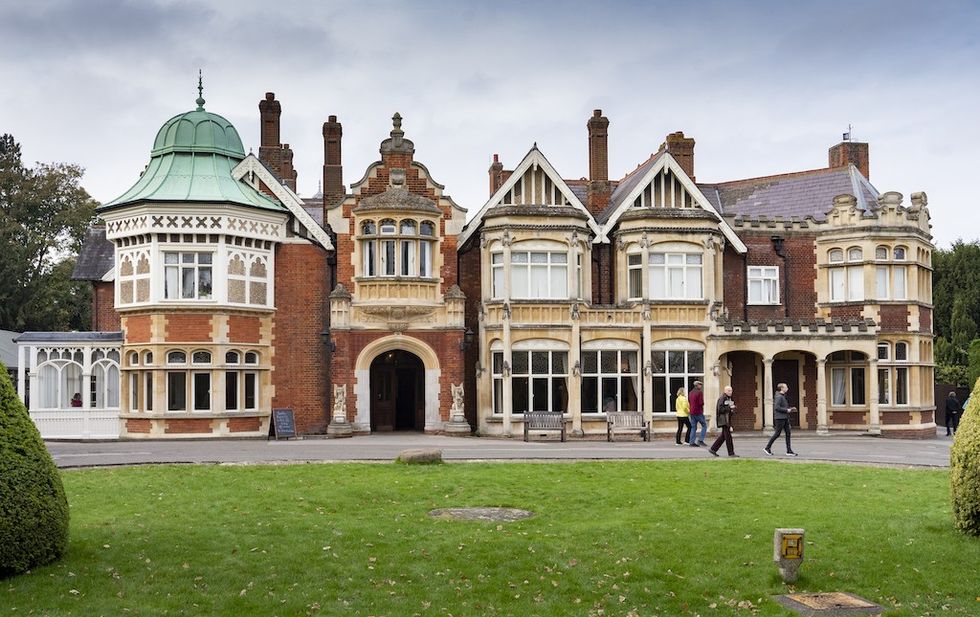 Bletchley Park Mansion, Courtesy of Bletchley Park Trust