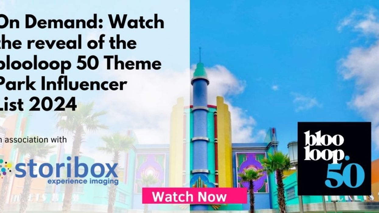 blooloop 50 2024 Theme Park Influencer List on demand