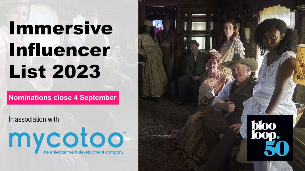 Blooloop 50 Immersive Influencer List 2023 open for nominations