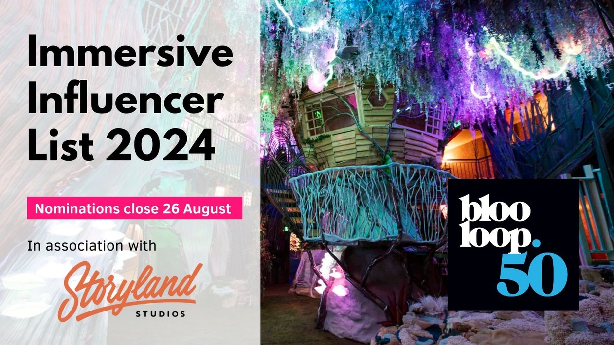 Blooloop 50 Immersive Influencer List 2024 social