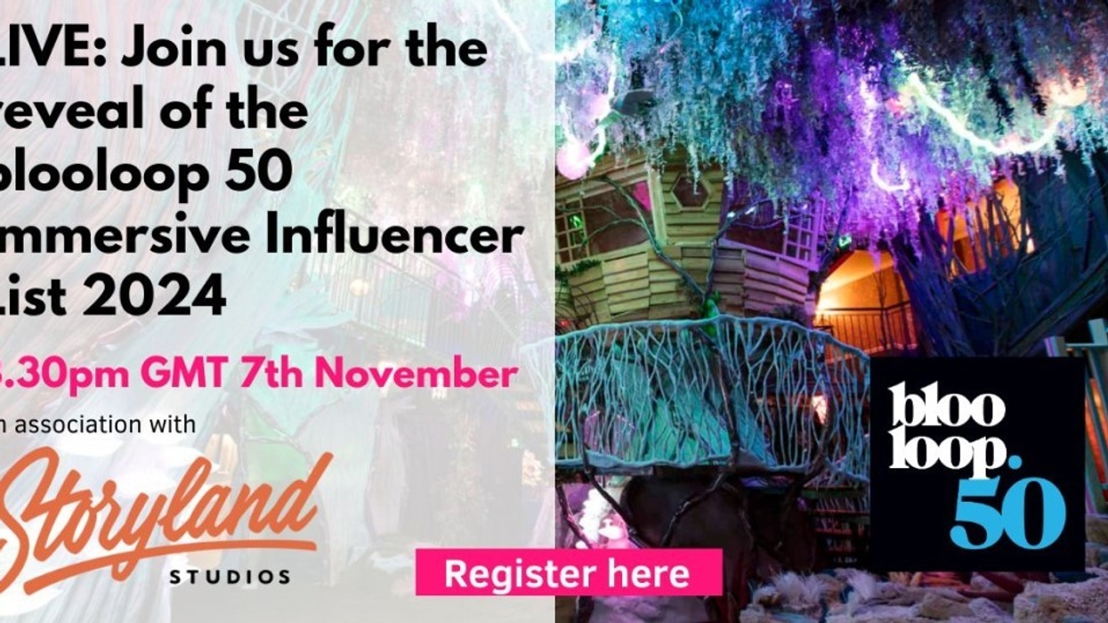blooloop 50 Immersive Influencer List 2024 webinar reveal