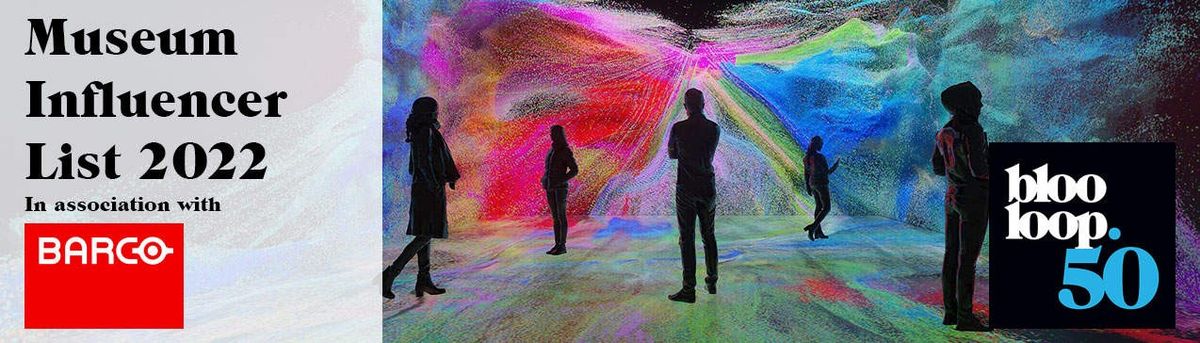 blooloop 50 museum influencer list 2022 barco