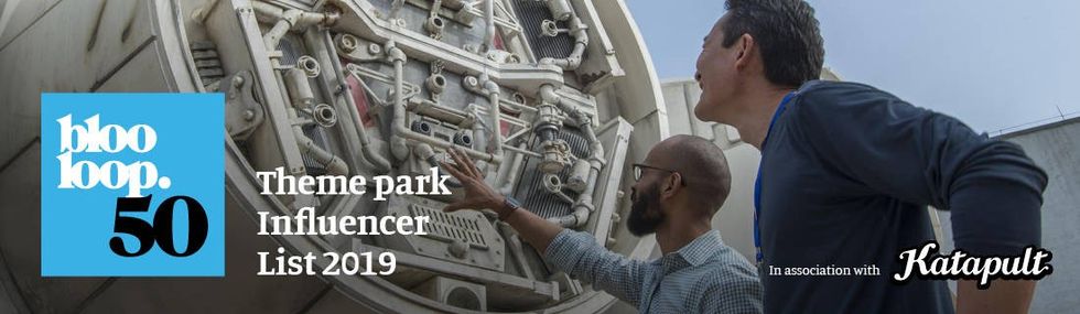 blooloop 50 theme park influencer list 2019 launched star wars