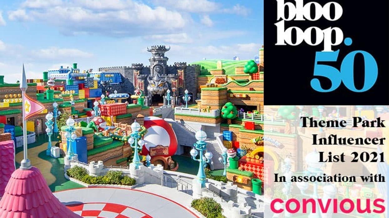Blooloop 50 theme park influencer list with convious