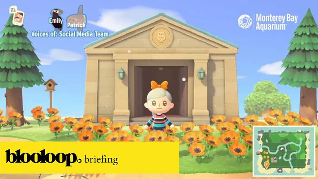 blooloop briefing attractions news animal crossing monterey bay aquarium