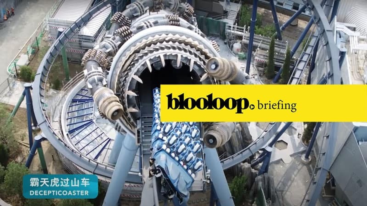 blooloop briefing attractions news decepticoaster universal beijing