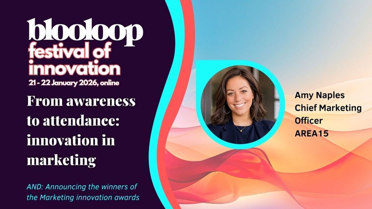 blooloop Festival of Innovation 2026, featuring speaker Amy Naples, CMO of AREA15.