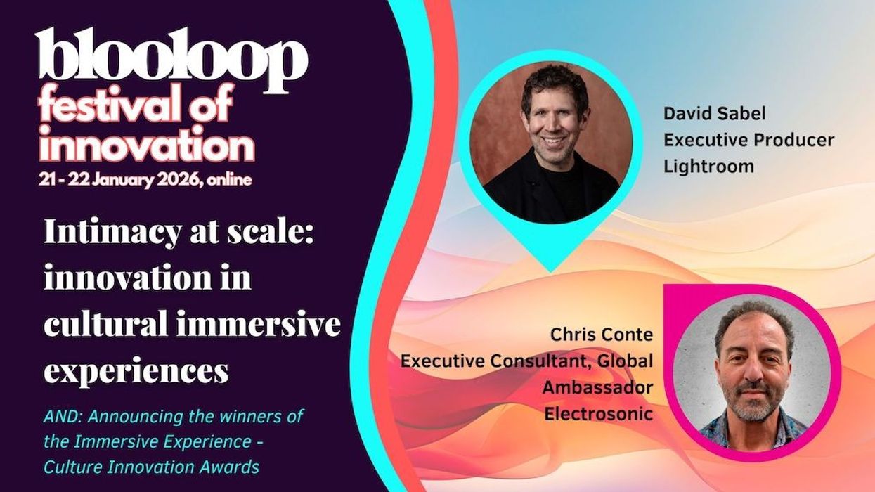 Blooloop Festival of Innovation 2026: Intimacy in cultural immersive experiences.