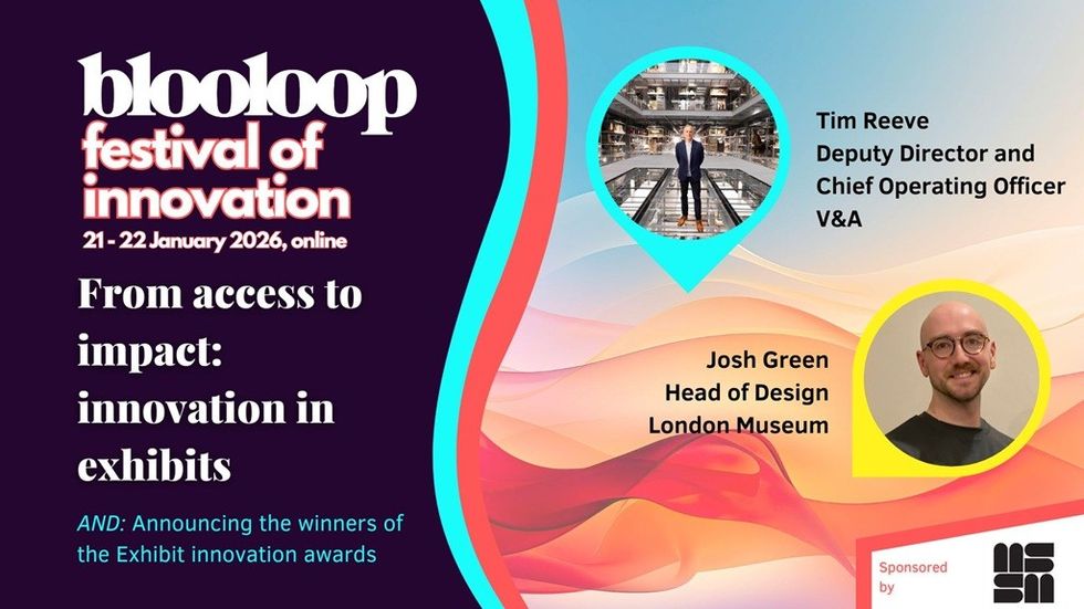 blooloop Festival of Innovation 2026 promo featuring Tim Reeve and Josh Green.